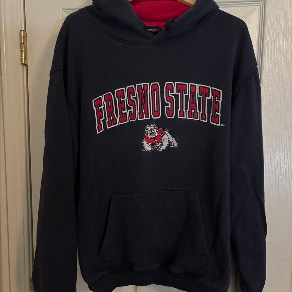 Colosseum Fresno State Navy Hoodie